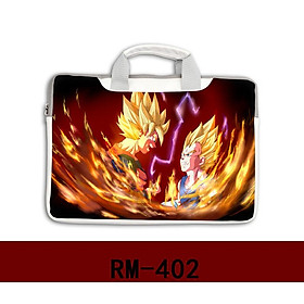 Cô Gái Anime Túi Máy Tính Laptop Đựng Máy Tính Xách Tay Da PU Túi 12 13 15.6 Inch Hoạt Hình - 12