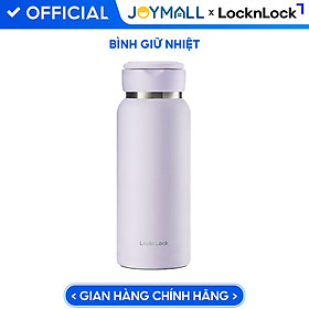 Bình giữ nhiệt inox LocknLock Sling Ring Tumbler 650ml LHC4321 800ml LHC4322, Hàng chính hãng, quai cầm tiện lợi - JoyMall