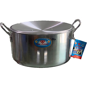 Mua Nồi Nhôm Kim Cương Sumo Xi ( 32cm  34cm  36cm  . . . 50cm ) - Dùng cho mọi loại bếp - Chính Hãng
