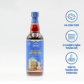 Nước mắm truyền thống Lê Gia - Cốt đặc biệt 525ml