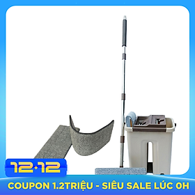 Bộ Lau Nhà Homeeasy HT 07 + 2 Móp Lau - Giao Màu Ngẫu Nhiên