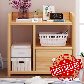 Mua Tủ  kệ đầu giường có ngăn kéo   3 ngăn bằng gỗ tiện dụng  tab để đồ đa năng chịu nước chống mọt - Chính hãng DODODIOS