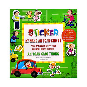 Sticker Kỹ Năng An Toàn Cho Bé - An Toàn Giao Thông (ND) 