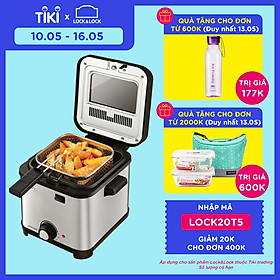 Nồi Chiên Ngập Dầu Lock&Lock EJF716SLV (1.5 Lít) - Hàng chính hãng