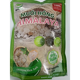 Muối hồng Himalaya nguyên chất dùng nấu ăn dạng mịn túi 500g (bao bì mới)