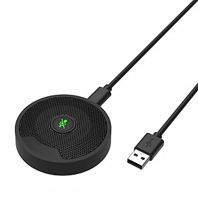 UM10 USB Conference Microphone 360° Omnidirectional Condenser PC Microphones for Video Conference Gaming Chatting
