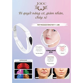 Hình ảnh Máy Massage Nâng Cơ Mặt Vline tự nhiên JOOU 106A98 Công nghệ EMS 15 cấp độ, 5 chế độ Massage, 5 tia hồng ngoại - Công Nghệ Nhật Bản