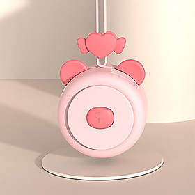 Neck Fan Portable Rechargeable Hanging Fan for Women Kids, Adjustable 3 Speeds Wearable Sport Outdoor Travel Fan