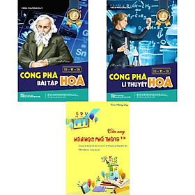 Combo công phá Hóa lớp 10-11-12