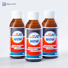 Nước giải rượu, mát gan JOWOW (Hộp 6 chai x 100ml)