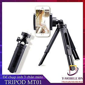 Mua Đế chụp hình Cao cấp Tripod Support MT01 Mini
