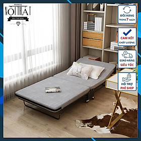 Mua Giường xếp Gia đình - Văn phòng -  lớp đệm dầy siêu bền Mẫu mới ( Mầu ngẫu nhiên ) - Hàng chính hãng