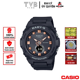 Đồng hồ nữ dây nhựa Casio Baby-G chính hãng Anh Khuê BGA-320-1ADR