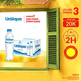 Nước uống đóng chai UniAqua - Thùng 24 chai 500ml