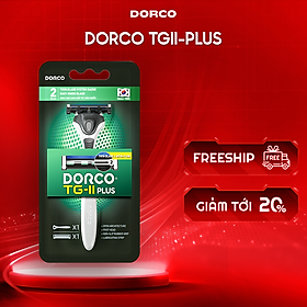 Dao Cạo Râu 2 Lưỡi Dorco TG-II Plus System TNA 3001-B