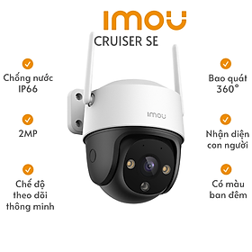 Mua Camera IP WiFi Fullcolor quay quét ngoài trời Imou Cruiser SE 2MP IPC-S21FP hàng chính hãng