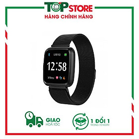 Mua Đồng hồ thông minh theo dõi sức khỏe smartwatch Colmi Y7P dây thép (màu đen) - Hàng chính hãng