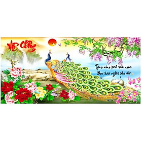 Mua Tranh Đính Đá Vợ Chồng Trăm Năm Viên Mãn ( Chưa Đính) - YN5309