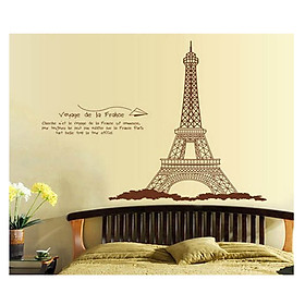 Decal Dán Tường Tháp Effel 4 PK43 (125 x 140 cm)