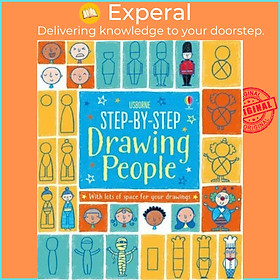 Sách - Step-by-Step Drawing Book : People by Fiona Watt (UK edition, paperback)