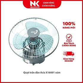 Quạt trần đảo Asia X16001 xám - Hàng chính hãng