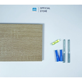 Mua  Mua 2 giảm 10%  Kệ Thanh Ngang Trang Trí Màu Sồi Oak 389 Nhiều Kích Thước Thương Hiệu SIB Decor KT001