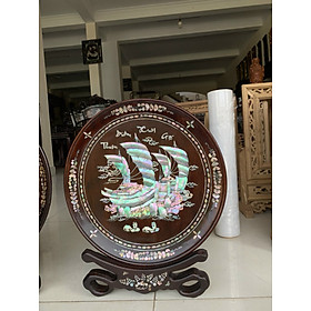 Mua Đĩa gụ khảm thuận buồm xuôi gió đk 38cm