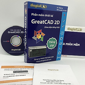 Mua Phần mềm thiết kế GreatCAD phiên bản tiêu chuẩn – Giao diện tiếng Việt - Hàng chính hãng