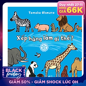 Ehon Thông Minh Cho Trẻ Mẫu Giáo : Xếp Hàng Làm Gì Thế?