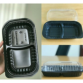 Mua HỘP NHỰA ĐẾ ĐEN HT17 2 NGĂN - THÙNG 500 BỘ