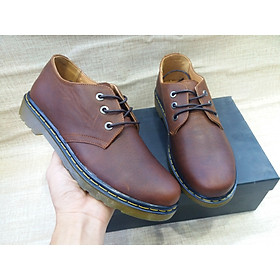 Giay boots nam da bò siêu bền siêu êm gd-011