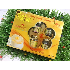 Lốc 6 hủ yến chưng tam vị bỗ dưỡng 28% yến Lamnest - Quà biếu ý nghĩ