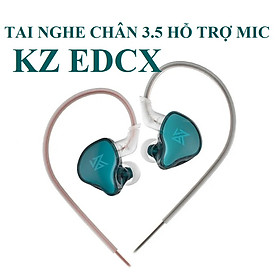 Mua Tai nghe nhét tai chân cắm 3.5mm hỗ trợ mic KZ EDCX _ Hàng chính hãng