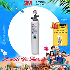 Máy Lọc Nước 3M ICE190-S Dành Cho Thương Mại, Horeca, Nhà Hàng, Quán Cafe, HF90-S, Nhập Khẩu Mỹ - Hàng Chính Hãng 3M