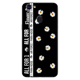 Ốp Lưng in cho Oppo F5 Mẫu Hoa Cúc x Air - Hàng Chính Hãng