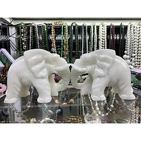 Mua Voi Đá Cẩm Thạch Trắng Việt Nam
