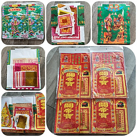Mua Giấy cúng QUAN CÔNG/QUAN BÌNH/TAM THÁNH (Bộ xếp sẳn