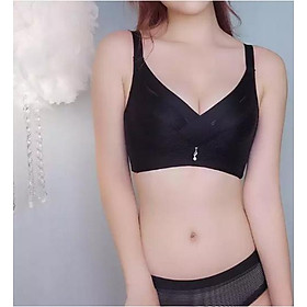 Áo ngực, áo lót su chéo không gọng bản to hàng đẹp