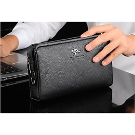 ví nam ví nam clutch cầm tay cao cấp - Màu đen
