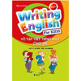 Hình ảnh Vở Tập Viết Tiếng Anh Cho Bé - Writing English for Kids