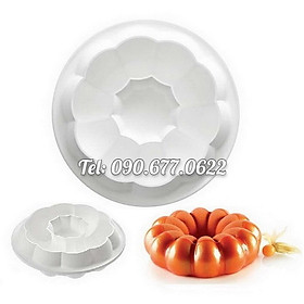 Mua Khuôn silicone làm bánh  rau câu bí ngô – Loại 21 cm - Mã số 1167