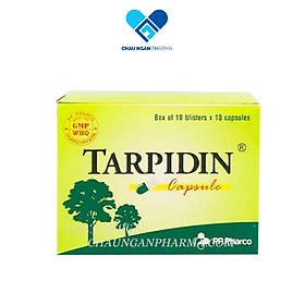 Viên giảm ho TARPIDIN CAPSULE Phong Phú Hộp 100 viên