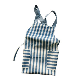 Cooking Apron with Pockets Woodworking Apron for Painting Barbecue Unisex