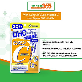 Viên uống DHC Vitamin C Nhật Bản thực phẩm chức năng giúp tăng cường đề