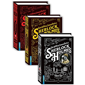 Sách - Sherlock Holmes toàn tập (Trọn bộ 3 tập bìa cứng)