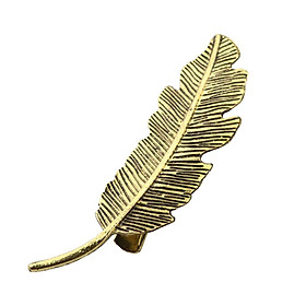 Fashion Women Leaf Hair Clip Hairpin Barrette  Pin Accessories