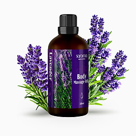 Dầu massage body Saroma oải hương 100ml (1228)