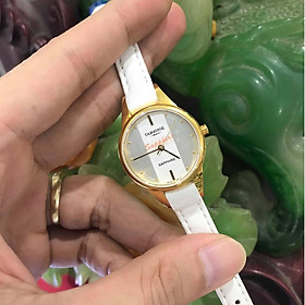 Đồng hồ nữ SUNRISE 9969PA dây da full hộp thẻ chính hãng, Kính Sapphire chống xước v