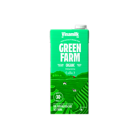 SỮA TƯƠI TIỆT TRÙNG VINAMILK 100% ORGANIC KHÔNG ĐƯỜNG - HỘP GIẤY 1L