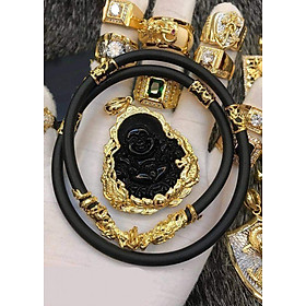 Dây chuyền nam mặt Phật mạ Vàng 24k bình an MD1